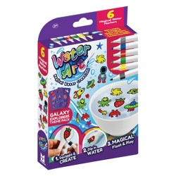 Water Art Magical Water Markers - Galaxy Explorers 6 Pen Pack - Creative Art Toy