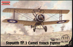 Roden 052 Sopwith Camel TF.1 1:72 Aircraft Model Kit