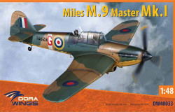 Dora Wings 48033 Miles Master Mk.I 1:48 Aircraft Model Kit