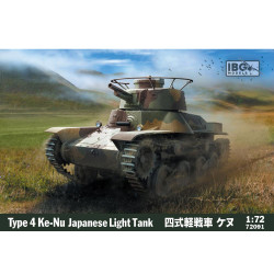 IBG 72091 Type 4 Ke-Nu Japanese Light Tank 1:72 Plastic Model Kit