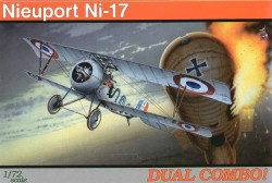 Eduard 7071 Nieuport N.17 DUAL COMBO 1:72 Aircraft Plastic Model Kit