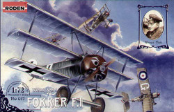 Roden 017 Fokker F.1 1:72 Aircraft Model Kit