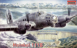 Roden 005 Heinkel He-111B Spanish Civil War version 1:72 Aircraft Model Kit
