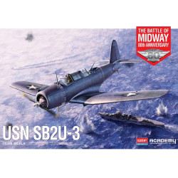 Academy 12350 USN SB2U-3 Battle of Midway 1:48 Plastic Model Kit