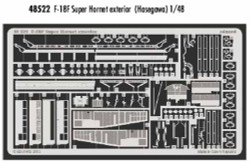 Eduard 48522 Etched Aircraft Detailling Set 1:48 Boeing F/A-18F Super Hornet ext