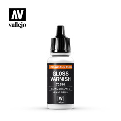 Vallejo Model Color VAL510 Gloss Varnish 17ml Waterbased Acrylic