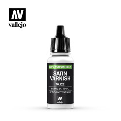 Vallejo Model Color VAL522 Satin Varnish 17ml Waterbased Acrylic