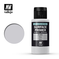 Vallejo VAL73601 Grey Surface Primer 60ml Polyurethane Acrylic Airbrush Paint