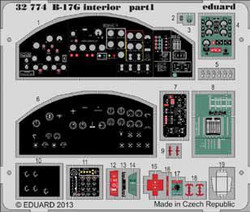 Eduard ED32774 Boeing B-17G Flying Fortress Interior 1:32 Etch Part