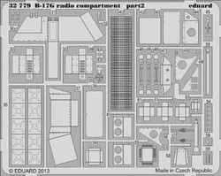 Eduard ED32779 Boeing B-17G Flying Fortress Radio Compartment 1:32 Etch Part
