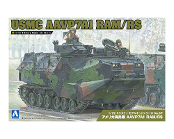 Aoshima 06226 Us Marine Corps Aavp7A1 Ram/Rs 1:72 Model Kit