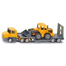 Siku 1616 Low Loader with Front Loader 1:87 Diecast Toy
