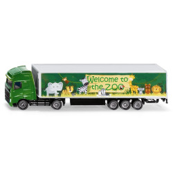 Siku 1627 Truck & Trailer 'Welcome to the Zoo' 1:87 Diecast Toy