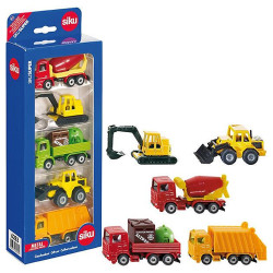 Siku 6283 5-Vehicle Construction Gift Set Diecast Toy