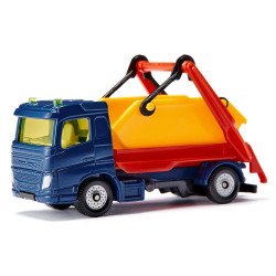 Siku 1298 HGV Lorry with Skip 1:87 Diecast Toy