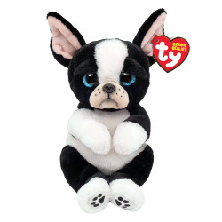 Ty Tink the Black & White Dog Beanie Bellies 8" Plush Toy 41054