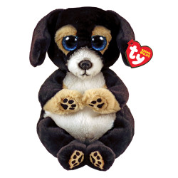 Ty Ranger the Black Dog Beanie Bellies 8" Plush Toy 40700