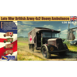Gecko 35GM0069 Late War British Army 4x2 Heavy Ambulance 1:35 Plastic Model Kit