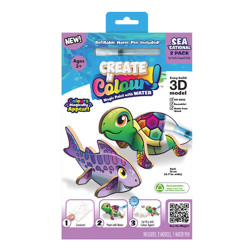 Create N Colour Sea'Sational Set 2 Turtle/Shark - Magic Painting with Water!