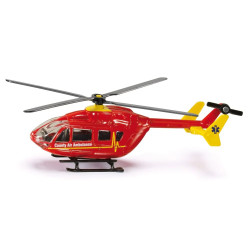 Siku 1647 County Air Ambulance Helicopter 1:87 Diecast Toy