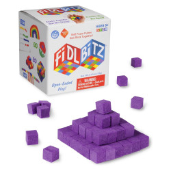Fidlbitz Starter Set - Revolutionary Cubes That Stick Together! Age 3+