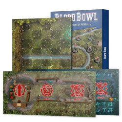 Games Workshop Warhammer Blood Bowl: Gnome Pitch & Dugouts 202-40