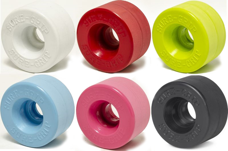 SureGrip Velvet Roller Skate Wheels (Set of 8)