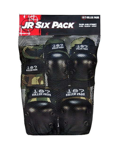 Kit Proteção 187 Killer Pads - 6 Peças Para Skate E Esportes