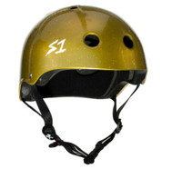 S1 Lifer Helmet - Gold Gloss Glitter