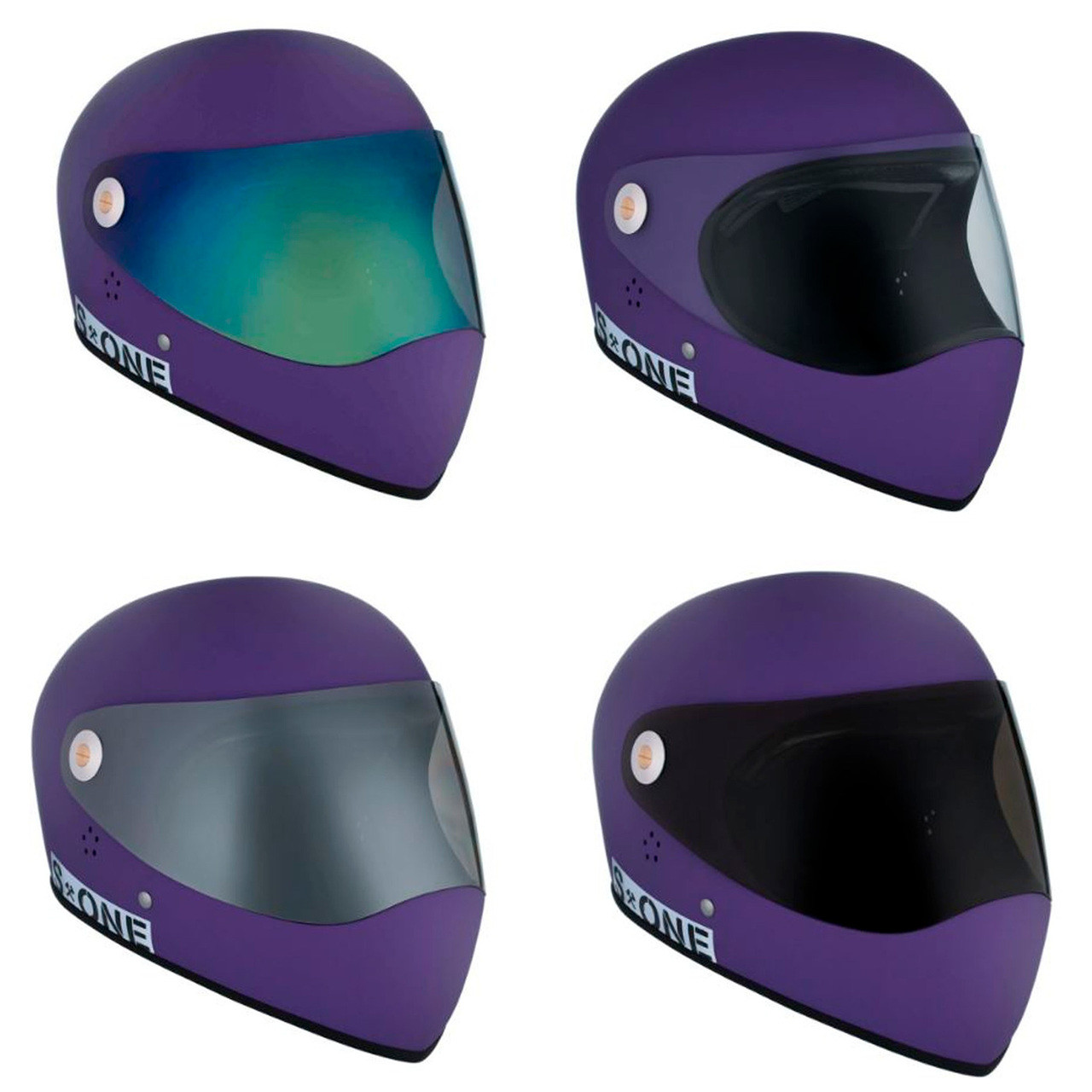 S1 Fullface Lifer Helmet - Purple Matte