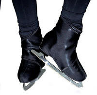 Sk8Wraps - Insulated Skate Boot Covers - Black Sparkle