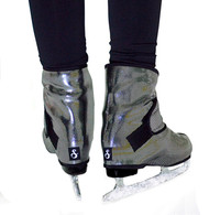 Sk8Wraps - Insulated Skate Boot Covers - Silver Streak