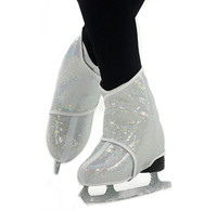 Sk8Wraps - Insulated Skate Boot Covers - White Hologram