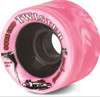 Sure-Grip Twister Swirl Roller Skate Wheels - 62mm X 42mm, 96A Hardness, Set Of 8 (Various Colors)