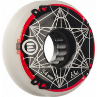 Eulogy Inline Wheels - Metatron Cube logo 54mm 88a  (4pk)