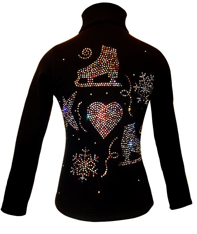 colorful rhinestone jacket