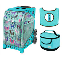 with Gift 2 Small Utility Pouch Zuca Sport Bag Husky Turquoise Frame 