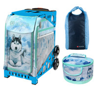 Zuca Sport Bag -  Husky with FREE Zuca Sport Bag -  Stuff Sack - Bluezberry and Lunchbox (Blue Frame)
