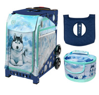 Zuca Sport Bag -  Husky with FREE Lunchbox and Seat Cover (Navy Frame)
