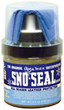 Atsko Sno-Seal 3.5. oz. (100 gram) with applicator Waterproofing