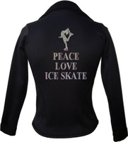 Kami-So Polartec Ice Skating Jacket - Peace Love Ice Skate