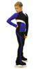 IceDress - IceDress Figure Skating Jacket - Split (Cornflower blue)