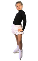 IceDress - Figure Skating Skirt s - Lambada (White)