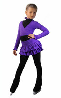 IceDress - Figure Skating Skirt s - Lambada (Purple)