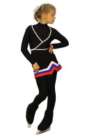 IceDress - Figure Skating Skirt s -Line (Triple clor)