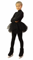 IceDress - Figure Skating Skirt s -  Tutu (Black)