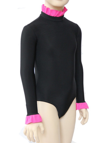 IceDress - Thermal Body (Black with  Pink Ruche)