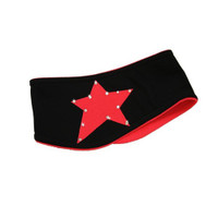 IceDress - Two-Color Thermal Figure Skating Wide Headband "Starlet"
