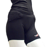 Zoombang Female Volleyball Short ZB-With Pelvic and Hip Pad Youth Black