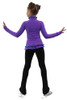 IceDress Figure Skating Outfit - Thermal - Minx (Purple,Turquoise, Black)